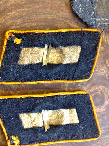 General and Panzer Signals Collar tabs