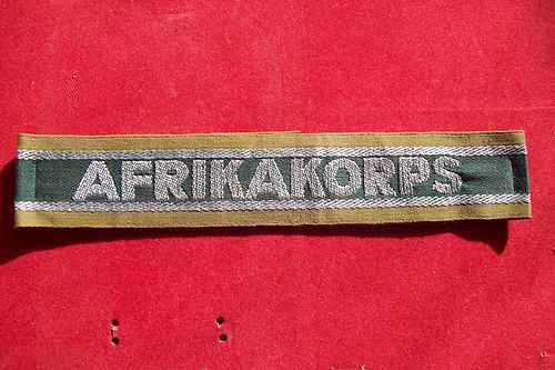 Afrikakorps cufftitle