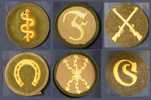 Heer specialist patches - newly purchased