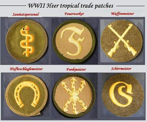 Heer specialist patches - newly purchased