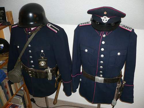 Feuerschutzpolizei (Fire Protection Police) Uniforms Question