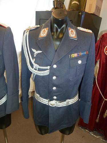 Luftwaffe Oberstleutnant Service Tunic
