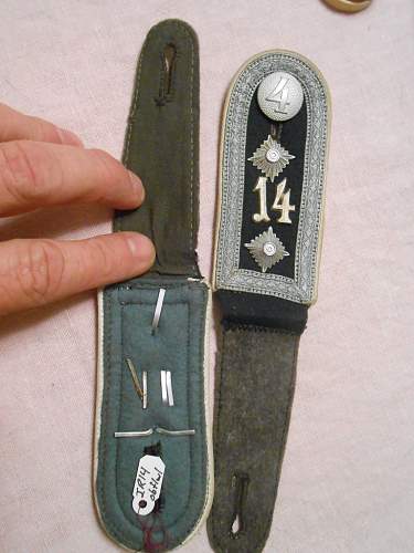 Are these shoulder boards early or late war?