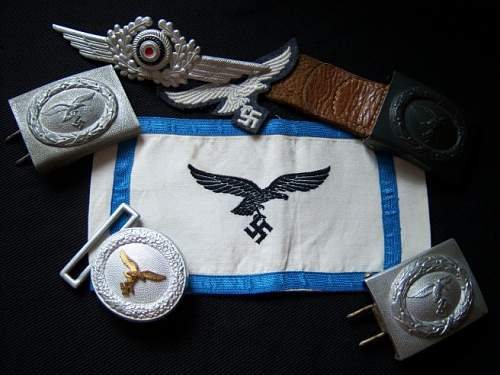 Luftwaffe armband added to collection