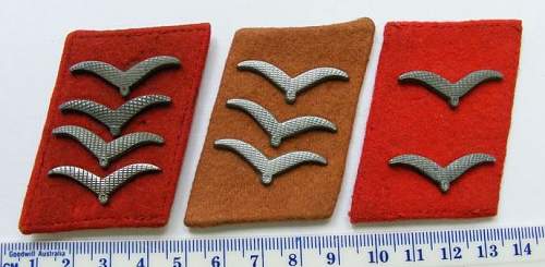 Flak Collar Patch Set