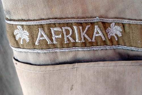 German uniform/Afrika korps....real og fake?