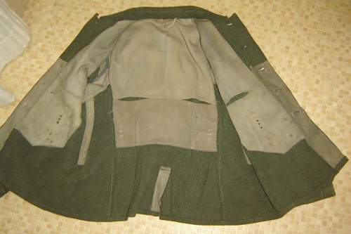 Jacket removed pockets