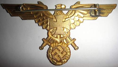Kriegsmarine Navy Veteran dress uniform branch insignia