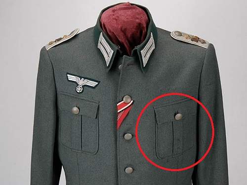 Army Hauptmann's Tunic, Knight's Cross recipient?