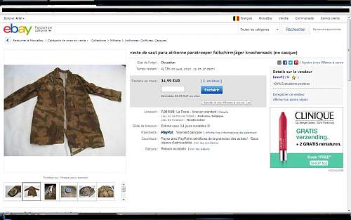 Seen on e* ay; fallschirmjäger knochensack.