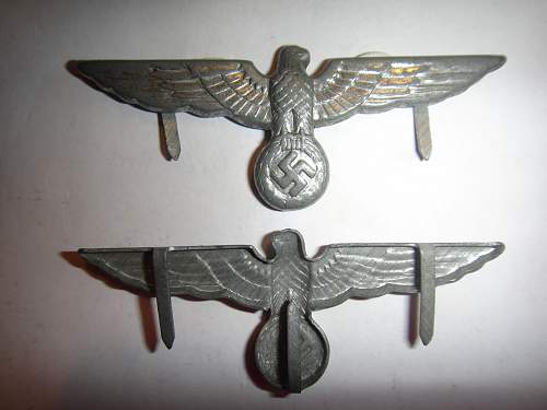 Need help!  SS cap badges