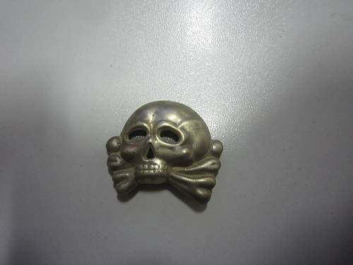 Totenkopf skull real / fake ? a DUG UP