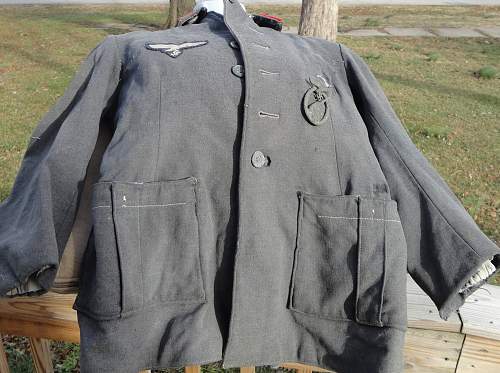 Luftwaffe Vet acquired Pow Tunic