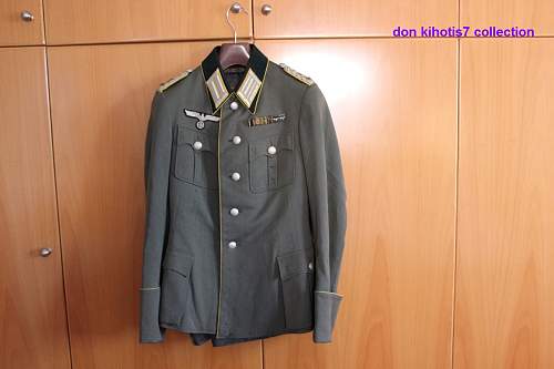 Named Holters Signal Officers Tunic