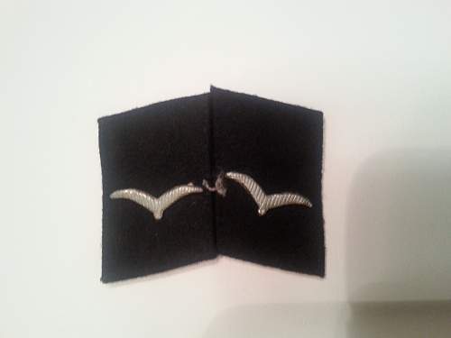 Luftwaffe Construction Collar Tabs