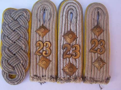 Cavalry Shoulder Boards