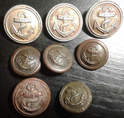 Abour Kriegsmarine buttons