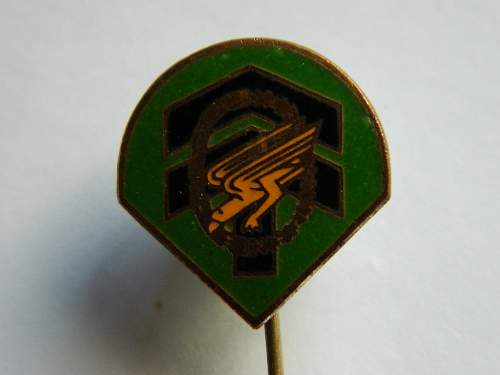 Fallschirmjager Lapel Pins.