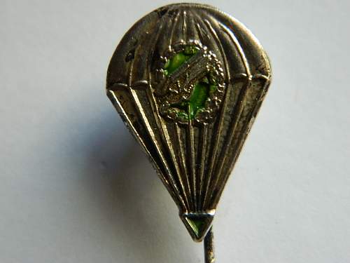 Fallschirmjager Lapel Pins.