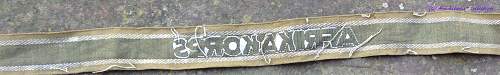 The Afrikakorps cuff title