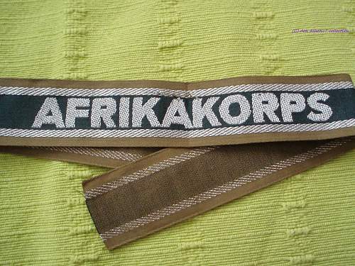 Afrika korps Title Opinions?