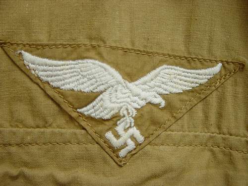 Luftwaffe tropical afrika breast eagle