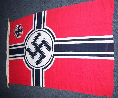 German War Flag....finally....