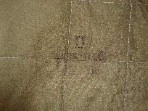 german ww2 quilted winter pants/liners  ?