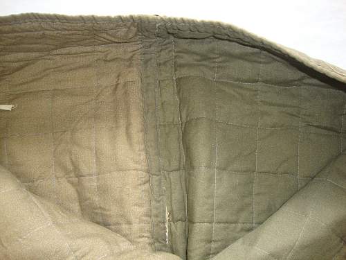 german ww2 quilted winter pants/liners  ?