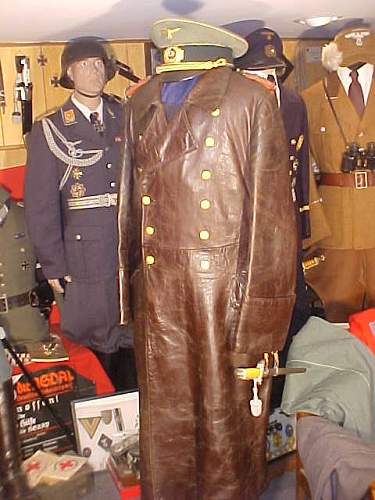 General Officers Leather Coat