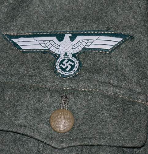 Heer M36 enlisted mans tunic