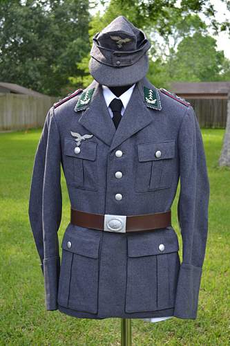 Scarcely found Luftwaffe Uniform