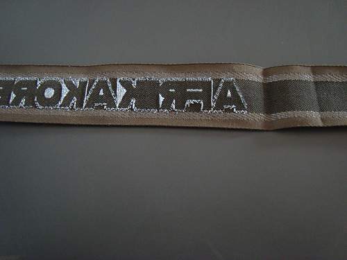 Afrika Korps cuff title , good filler?.