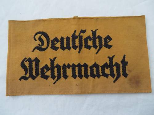 German armbands.