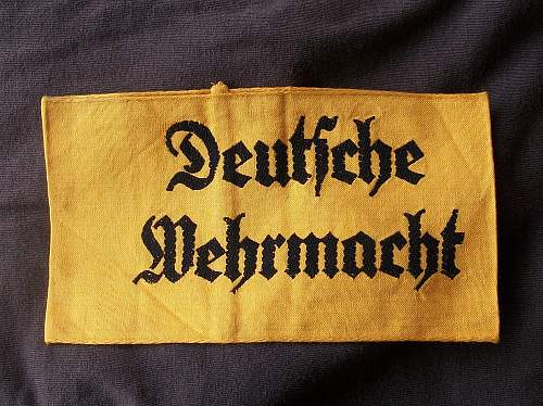 German armbands.