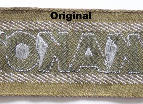 The Afrikakorps cuff title