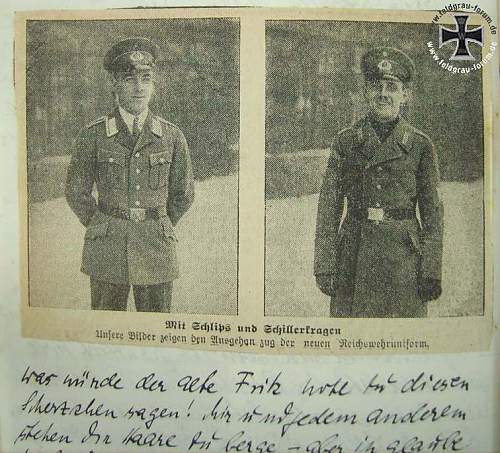 Reichswehr tunics