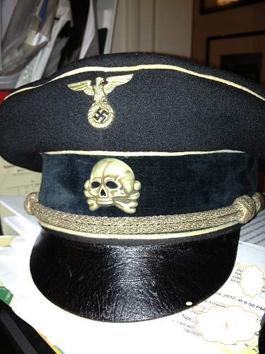 Heer Panzer collar tab skull:  Real or Fake