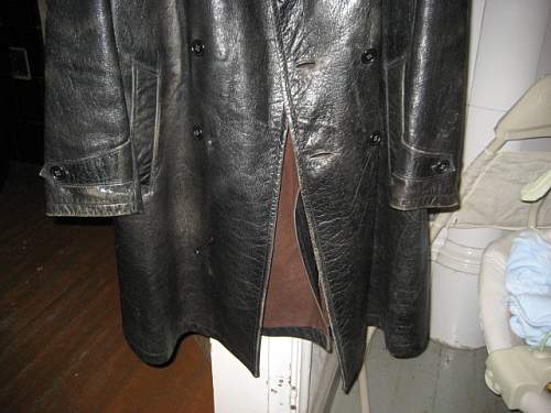 leather coat