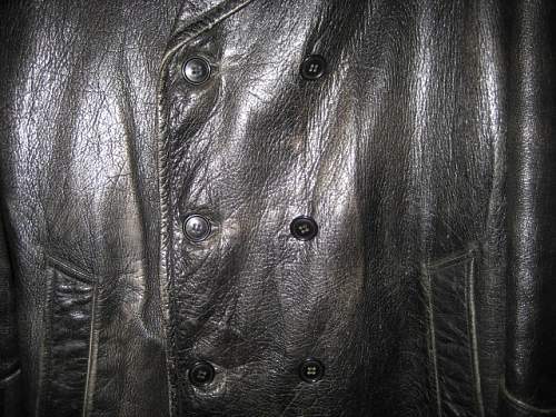 leather coat