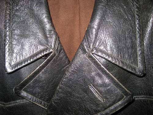 leather coat