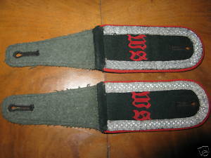 Heereswaffenmeisterschule Shoulder Boards - Nifty, Cool, Rad - and RARE, RARE, RARE!