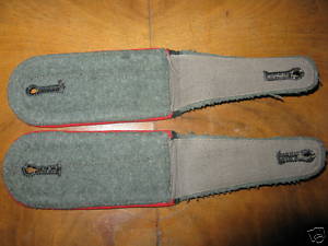 Heereswaffenmeisterschule Shoulder Boards - Nifty, Cool, Rad - and RARE, RARE, RARE!