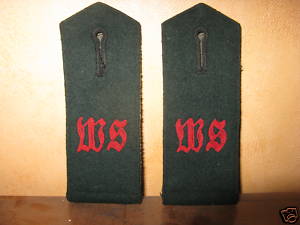 Heereswaffenmeisterschule Shoulder Boards - Nifty, Cool, Rad - and RARE, RARE, RARE!