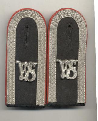 Heereswaffenmeisterschule Shoulder Boards - Nifty, Cool, Rad - and RARE, RARE, RARE!