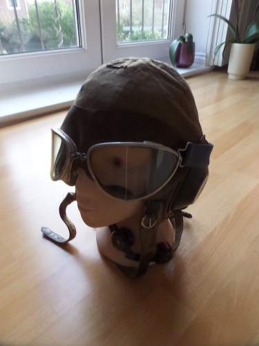 German ww2 Flying helmets used by Finnish Airforce