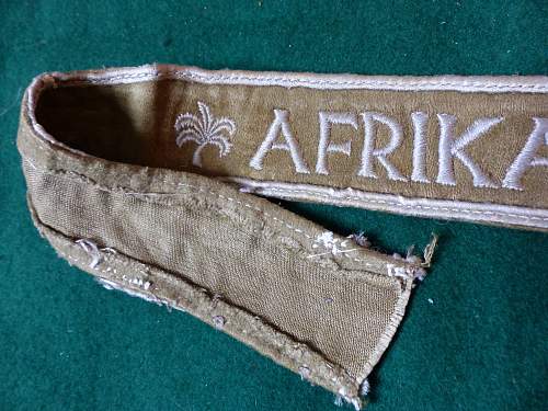 AFRIKA Cuff Title &amp; Award Document for comment.