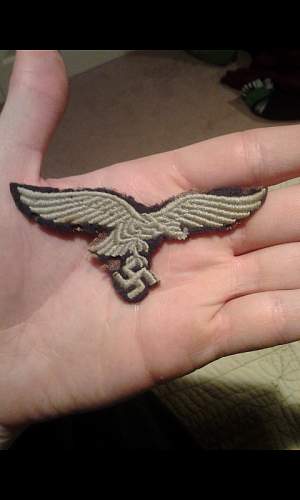 Luftwaffe breast eagle:..real or fake?