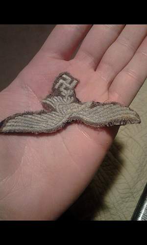 Luftwaffe breast eagle:..real or fake?