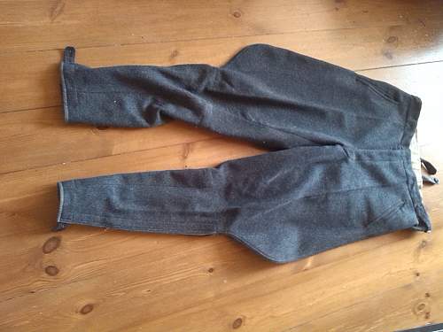 luftwaffe trousers - ask for help